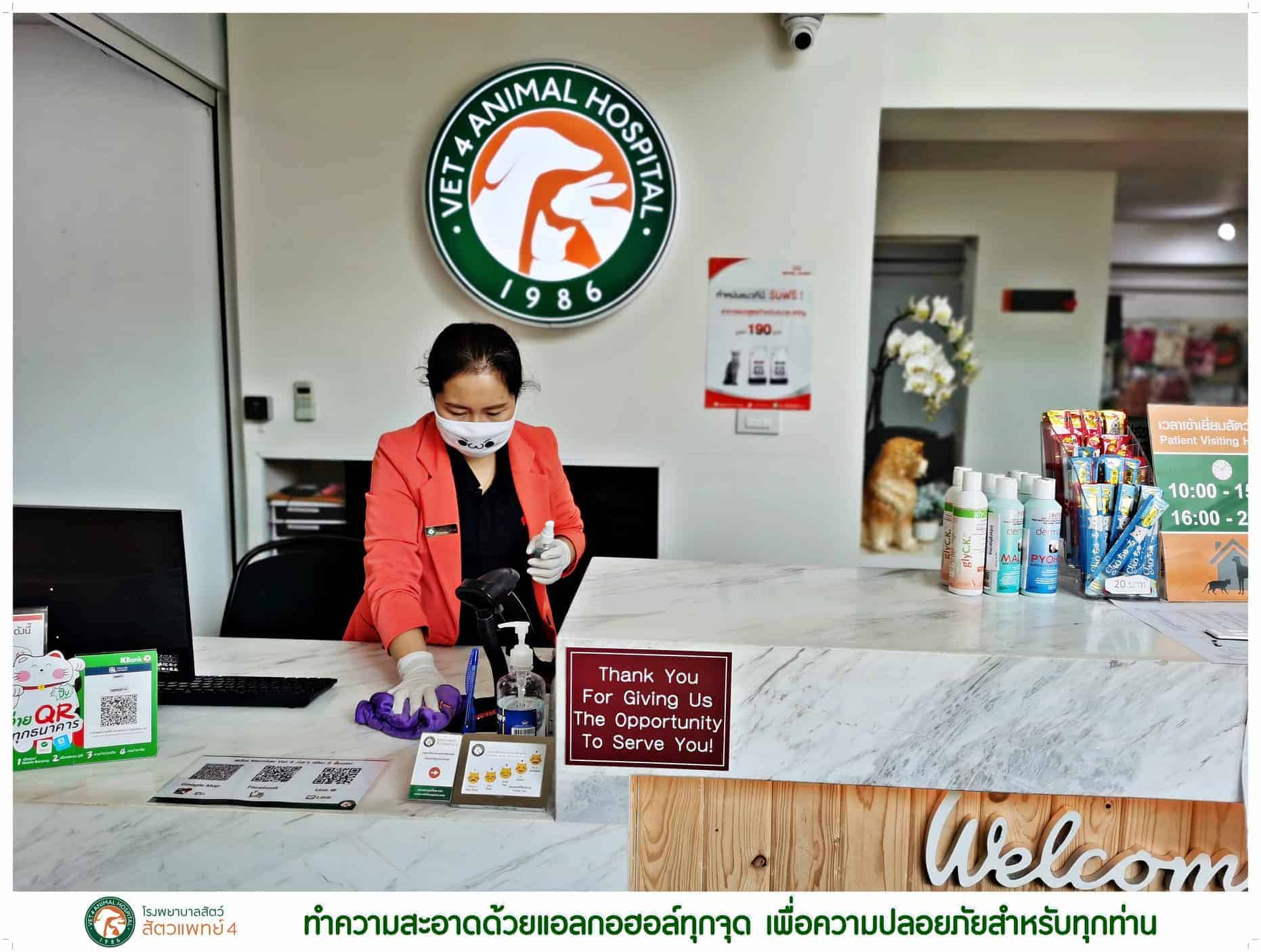 โรงพยาบาลสัตว์สัตวแพทย์ 4 - Vet 4 Animal Hospital 4