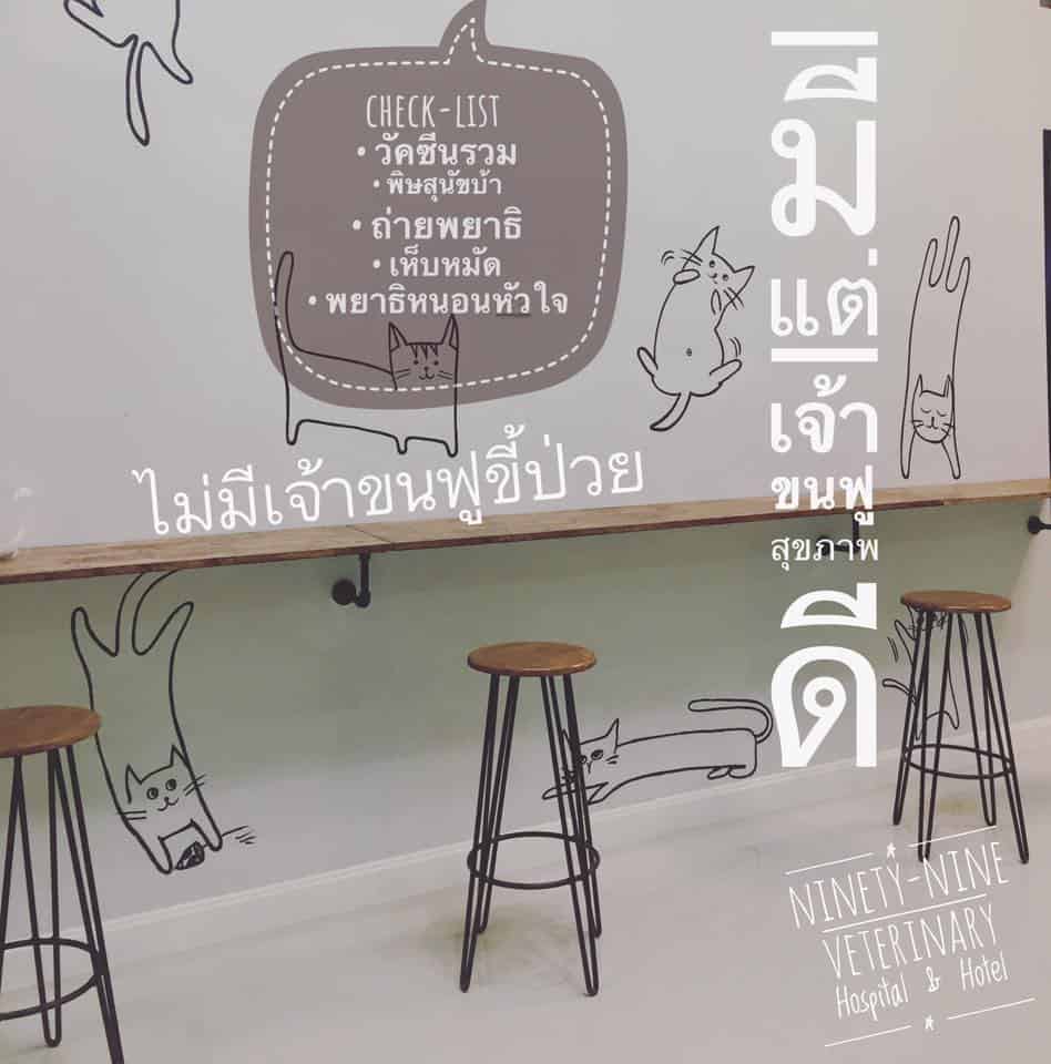 Ninety-nine Veterinary Hospital & Hotel (โรงพยาบาลสัตว์ไนน์ตี้ไนน์) 5