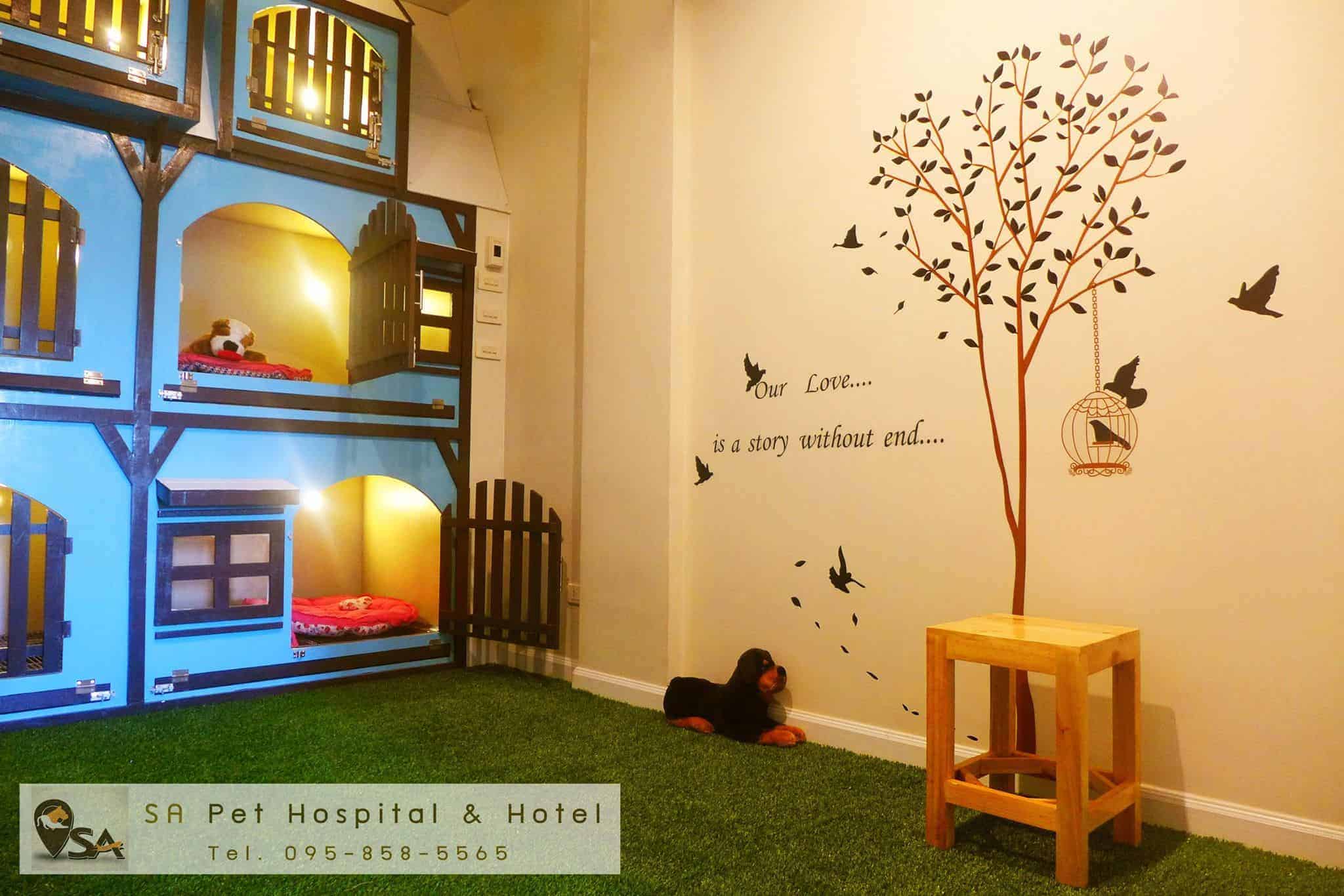 โรงพยาบาลสัตว์และโรงแรมสัตว์เลี้ยง สุวรรณภูมิแอร์พอร์ต 4