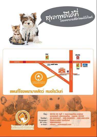 Dr.Raiwin Pet Hospital (โรงพยาบาลสัตว์ หมอไรวินท์) 2