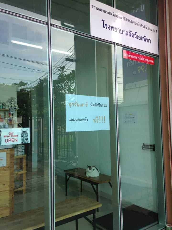 โรงพยาบาลสัตว์เอกพิชา (Eakpicha Pet Hotpital) 1
