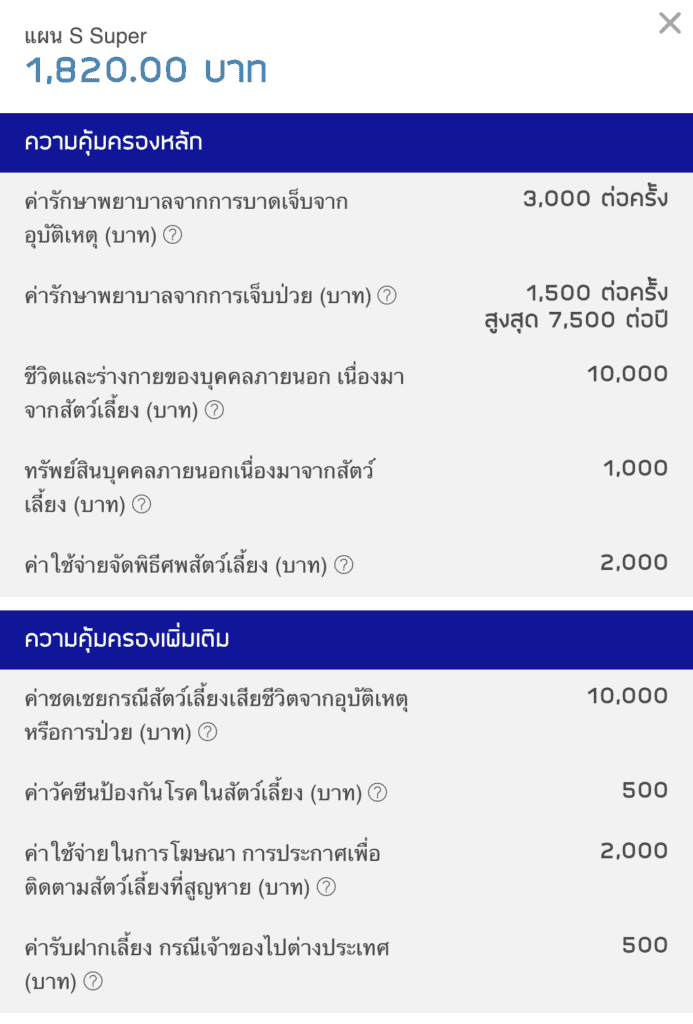 ประกันหมาแมว ประกันสัตว์เลี้ยง 2021 เปรียบเทียบทำที่ไหนดี เริ่ม ฿500 ต่อปี 6 ประกันหมาแมว ประกันสัตว์เลี้ยง 2021 เปรียบเทียบทำที่ไหนดี เริ่ม ฿500 ต่อปี 2