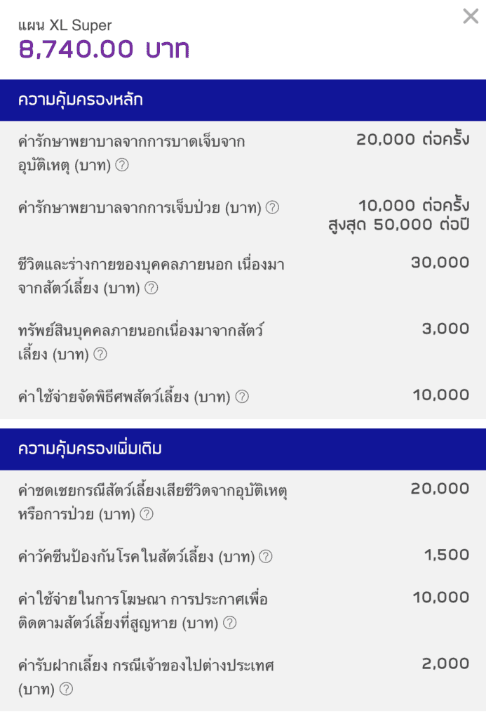 ประกันหมาแมว ประกันสัตว์เลี้ยง 2021 เปรียบเทียบทำที่ไหนดี เริ่ม ฿500 ต่อปี 9 ประกันหมาแมว ประกันสัตว์เลี้ยง 2021 เปรียบเทียบทำที่ไหนดี เริ่ม ฿500 ต่อปี 5